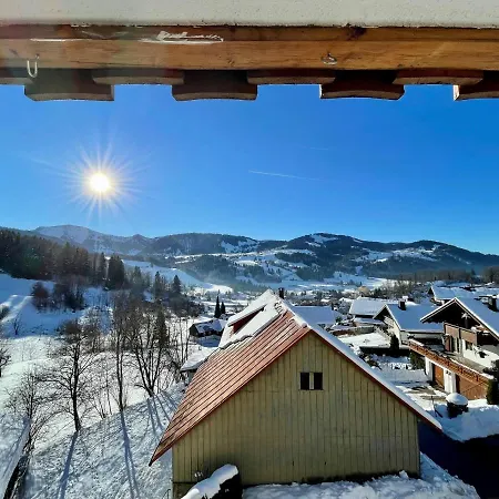 Apartmán Alpenliebe-mit Bergblick Oberstaufen